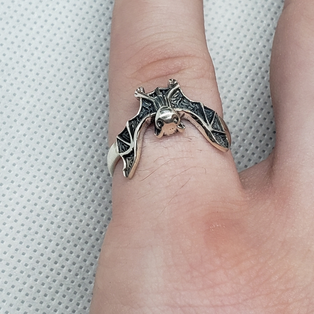 Bat Ring - 925 Silver - Picture 9 of 10